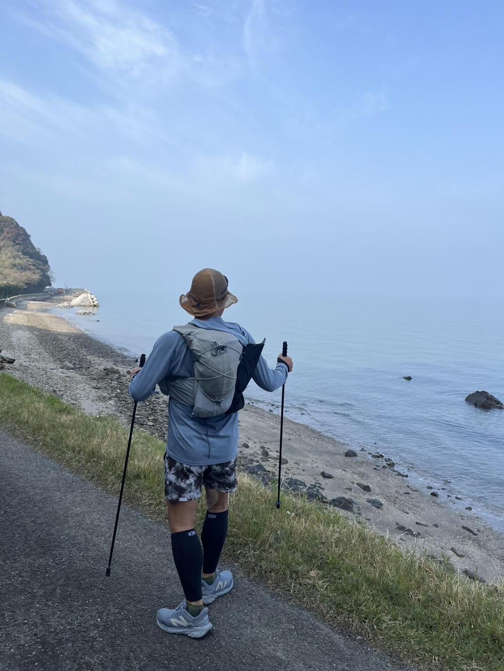 日本の原風景のような海岸線