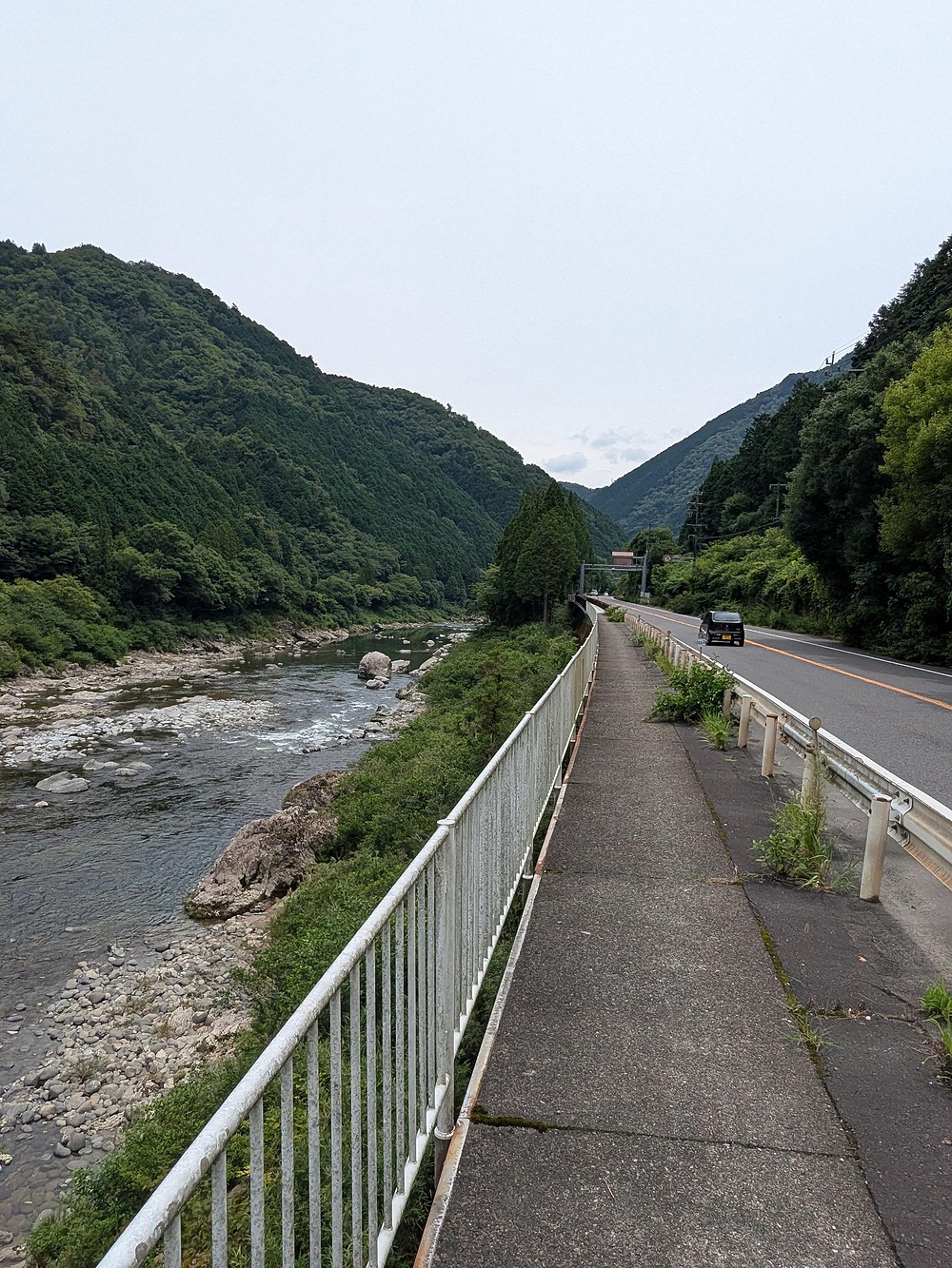 岐阜県白川町から飛騨川をぐるりと周回コース
