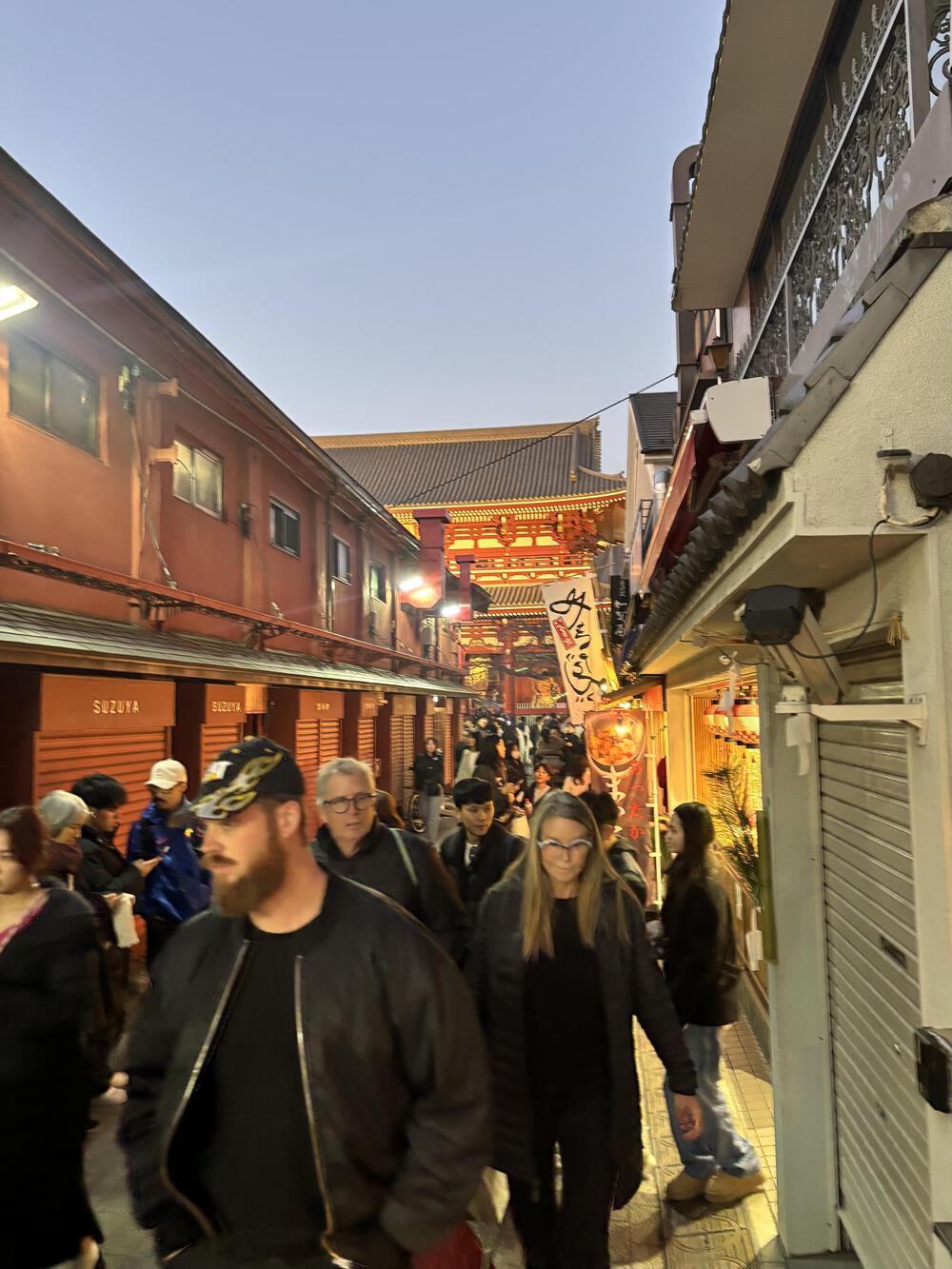 歌川広重と共にRUN 浅草