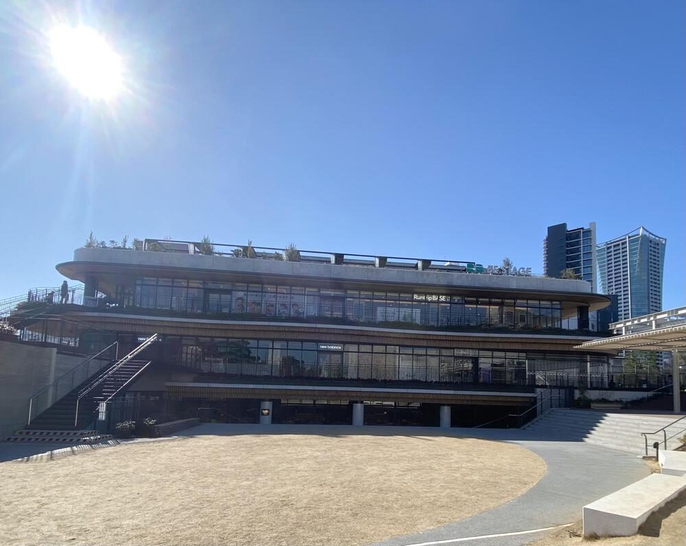 代々木公園から新国立競技場ゴールはランニングステーション