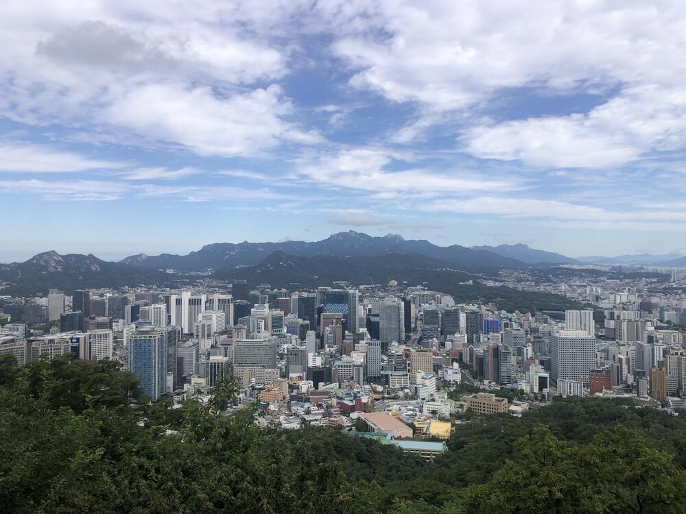 ソウル南山公園絶景×激坂コース