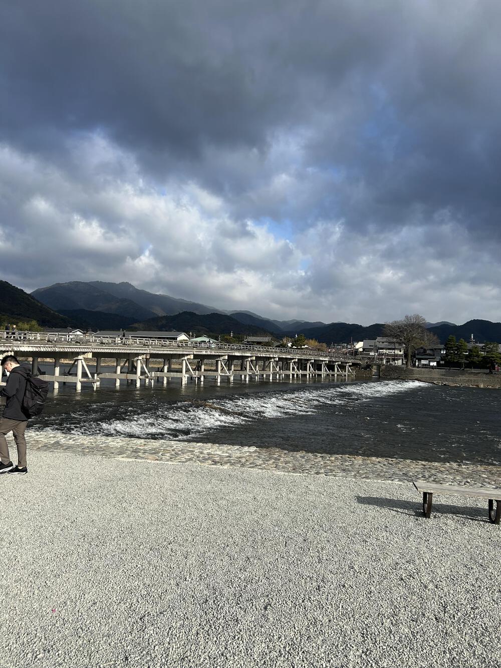 伏見〜西京極運動公園〜嵐山渡月橋　28キロ