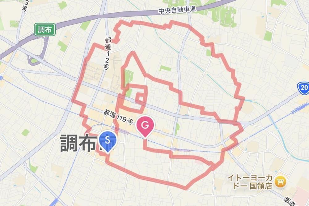 調布の鬼太郎ラン