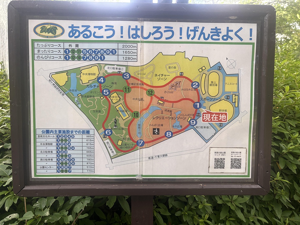 ぐるっと青葉の森公園大周りコース
