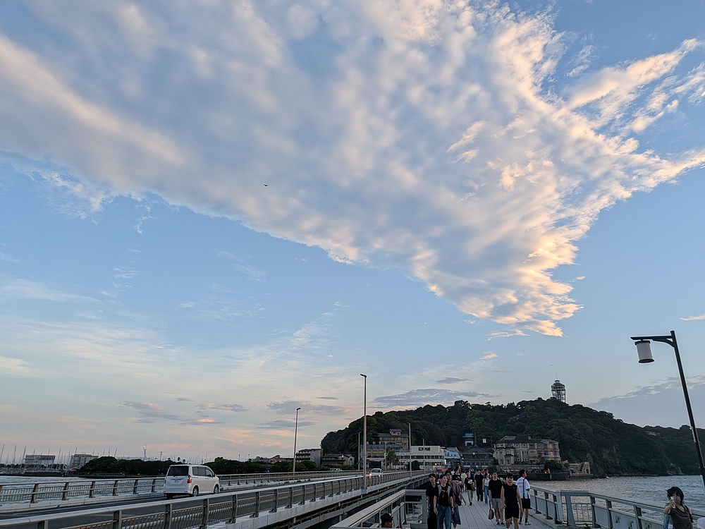 藤沢駅〜江の島往復コース