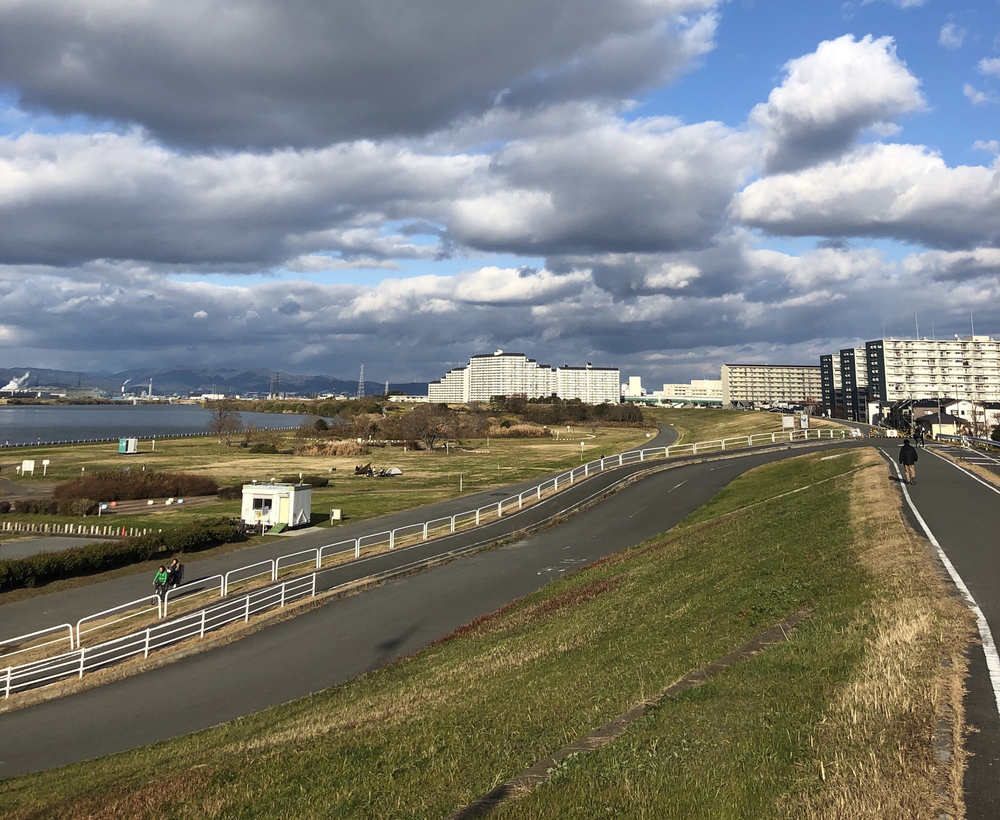 淀川河川敷、豊里大橋〜鳥飼大橋周回コース ランニングコース丨ラントリップ/Runtrip