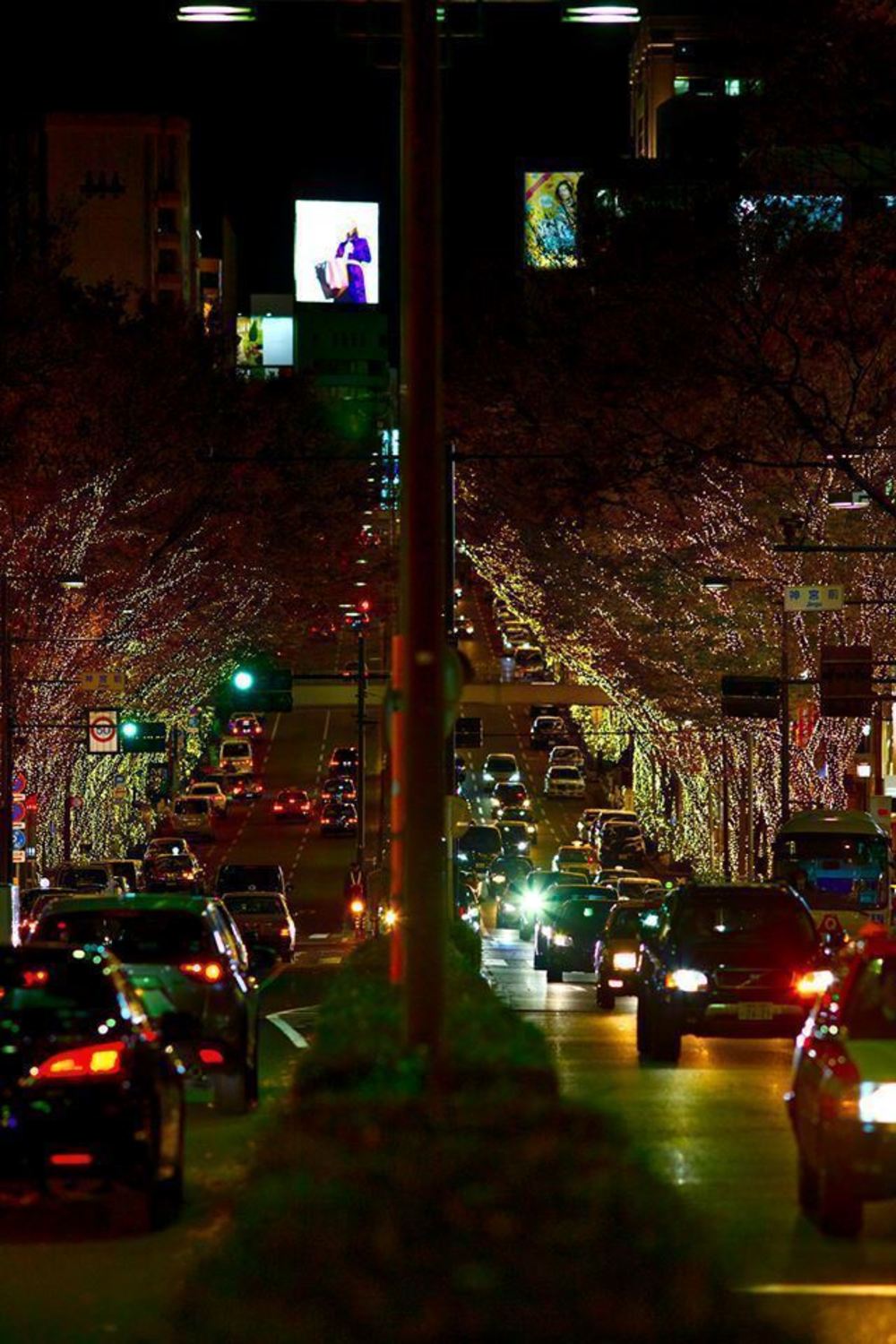 渋谷・表参道のイルミネーションとクリスマスツリーの写真4