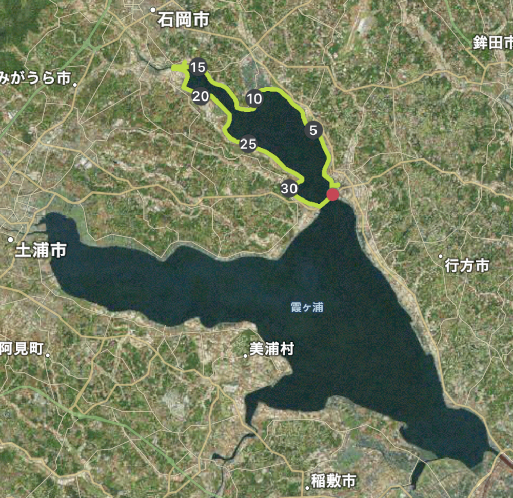 霞ヶ浦の端っこ？周回 〜道の駅玉造発着〜の写真3