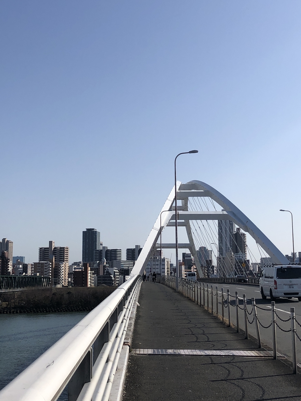 淀川河川敷　豊里大橋〜長柄橋10km！の写真4