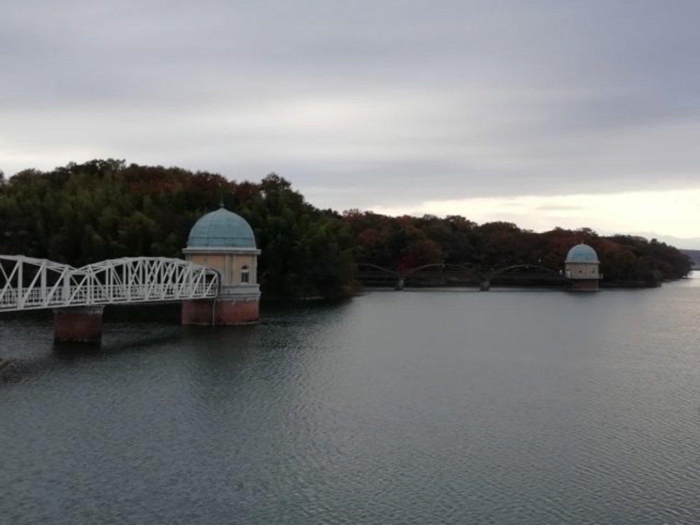 多摩湖自転車道→庚申湯の写真4