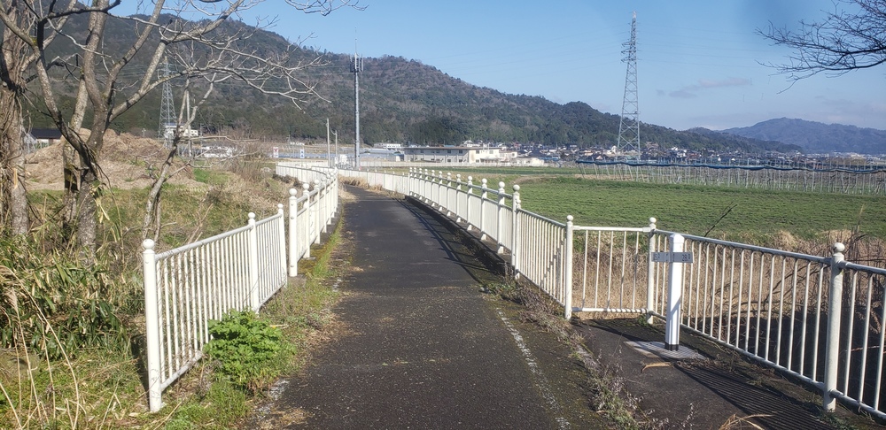 加悦鉄道 廃線跡 ジョグの写真3