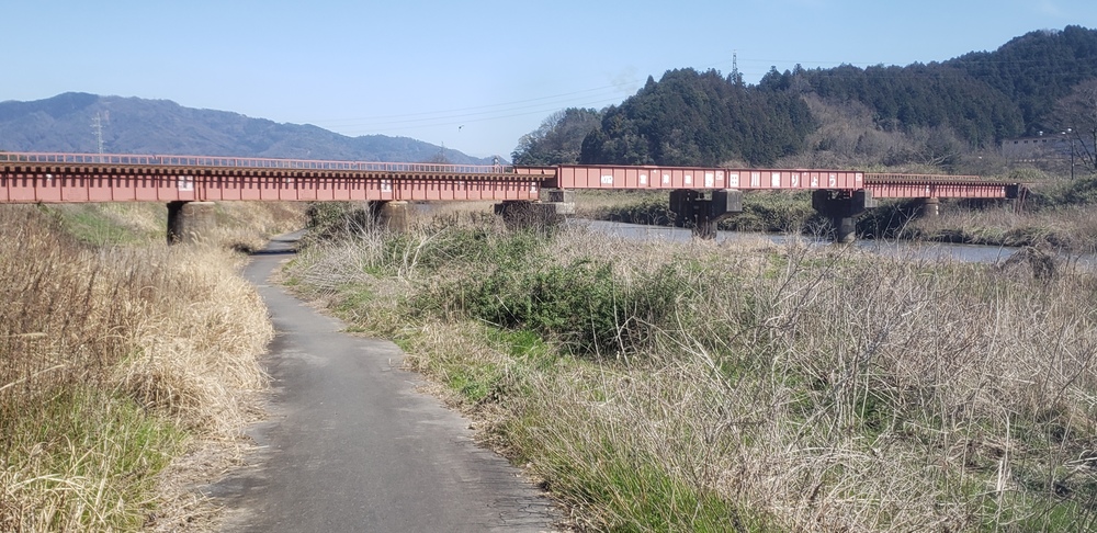 加悦鉄道 廃線跡 ジョグの写真11