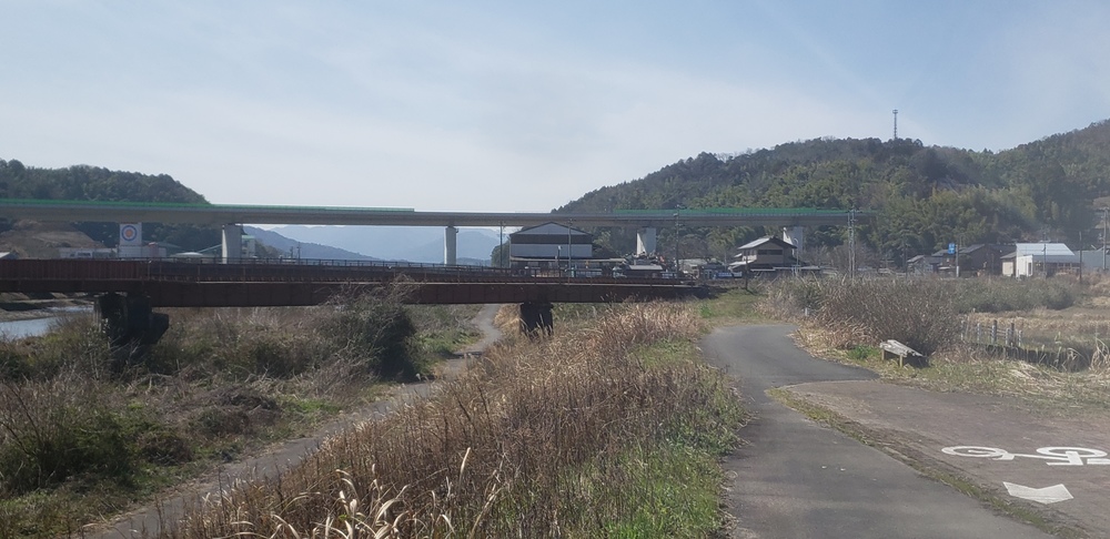 加悦鉄道 廃線跡 ジョグの写真12