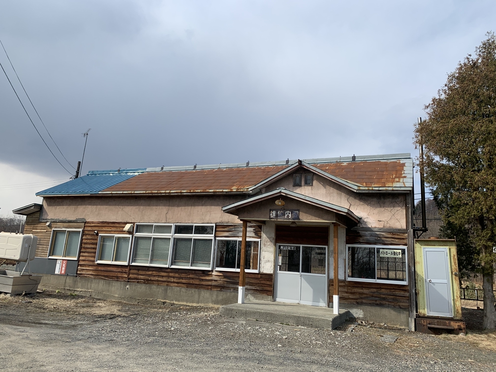 幌延町内の駅制覇マラソンの写真5
