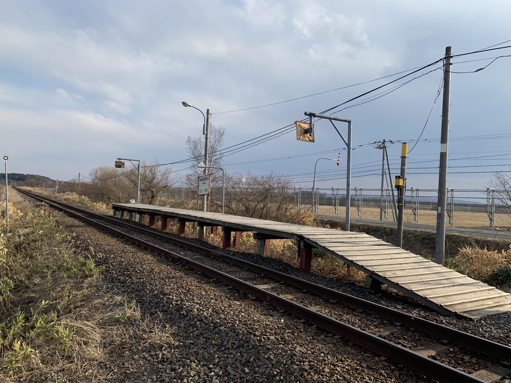 幌延町内の駅制覇マラソンの写真7