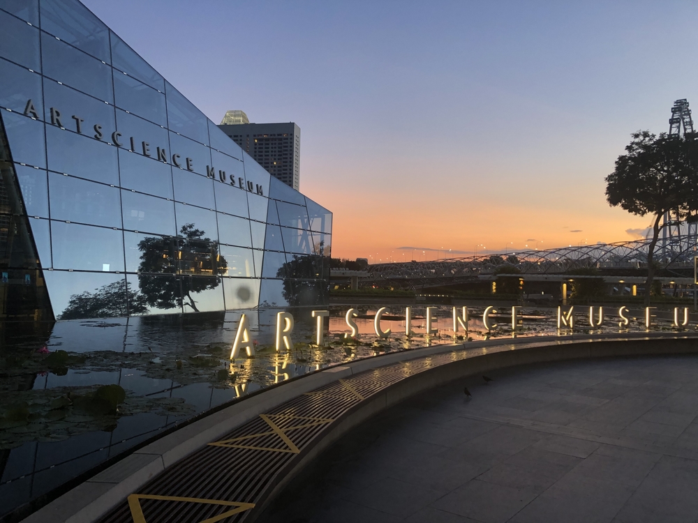 マリナベイからニコルハイウェイを経由してマーライオンパーク方面にの写真5