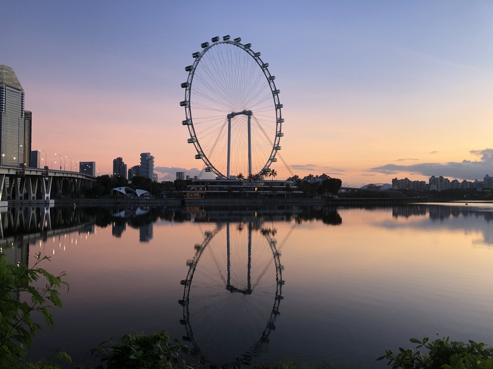 マリナベイからニコルハイウェイを経由してマーライオンパーク方面にの写真7