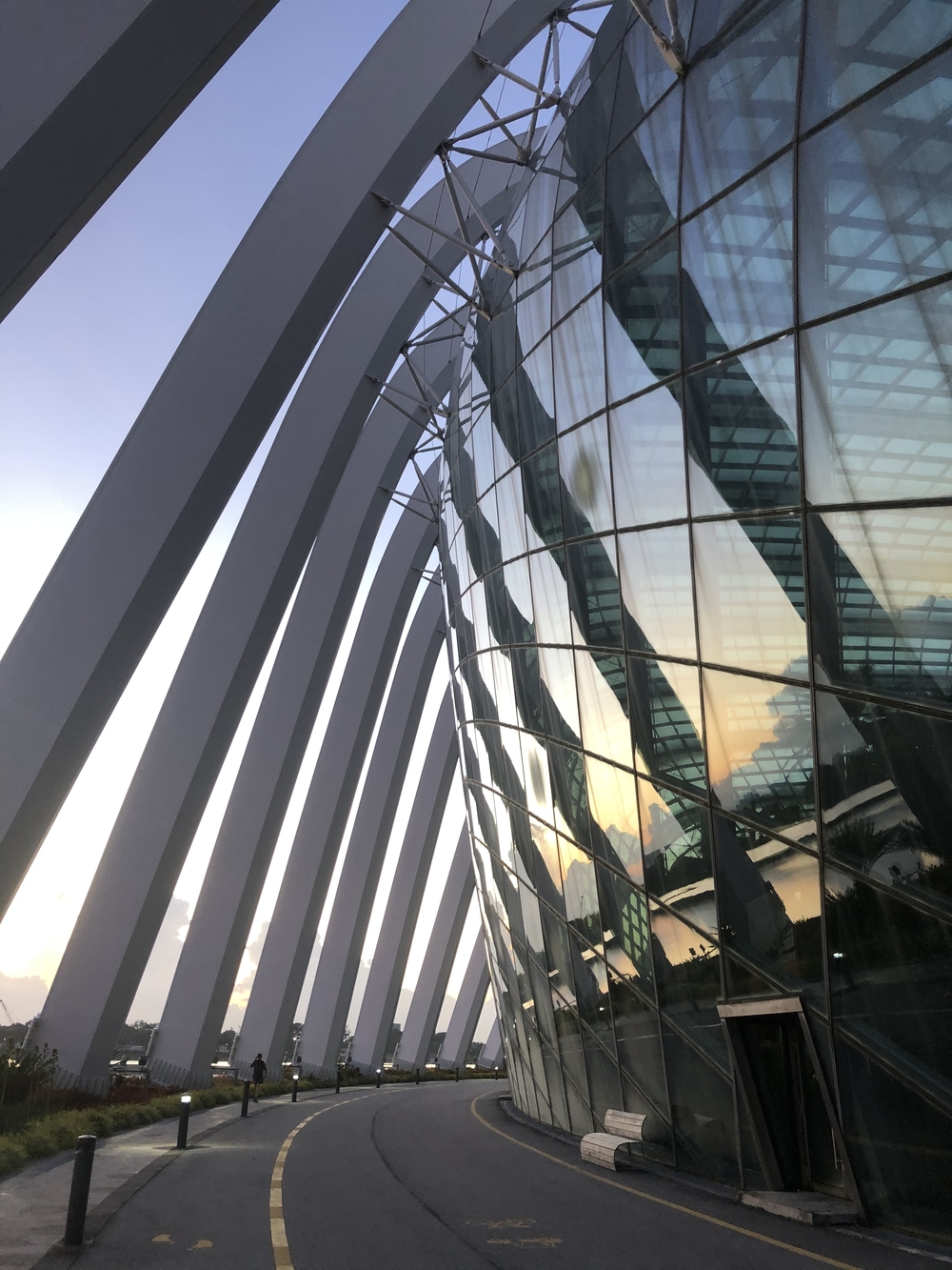 マリナベイからニコルハイウェイを経由してマーライオンパーク方面にの写真8