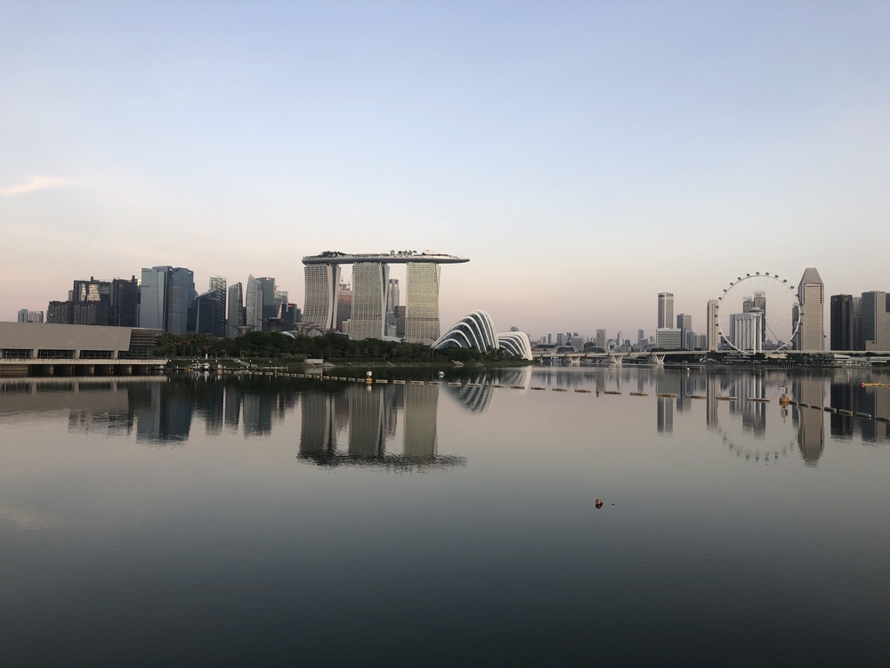 マリナベイからニコルハイウェイを経由してマーライオンパーク方面にの写真10