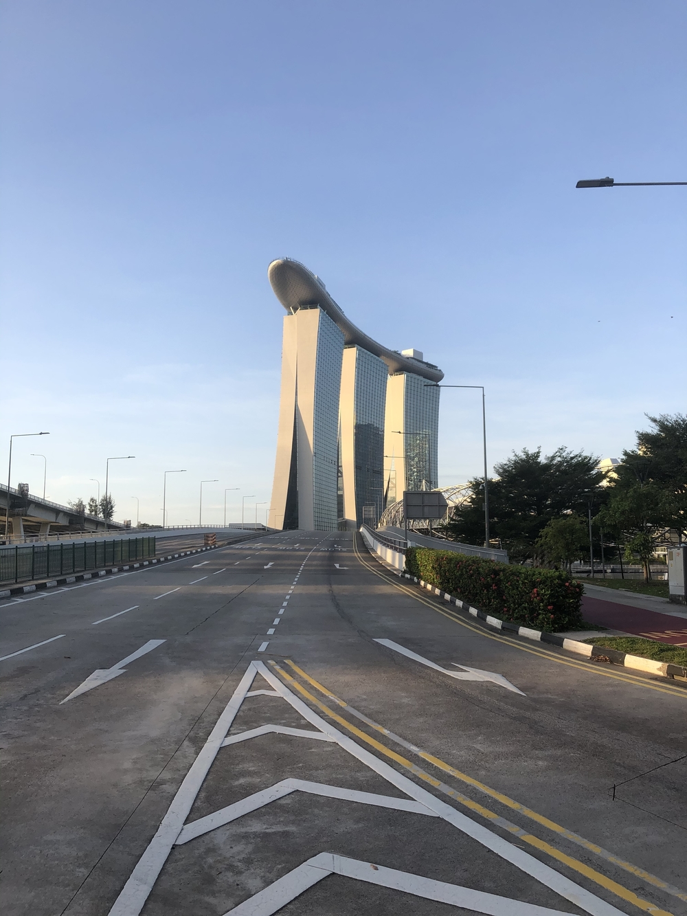 マリナベイからニコルハイウェイを経由してマーライオンパーク方面にの写真18