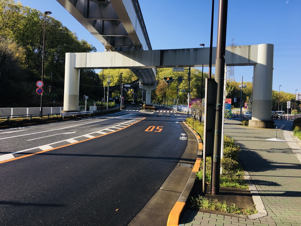 多摩川と３大登り（中大トンネル、耳をすませばの金毘羅宮、桜ヶ丘公園）の周回コースの写真7