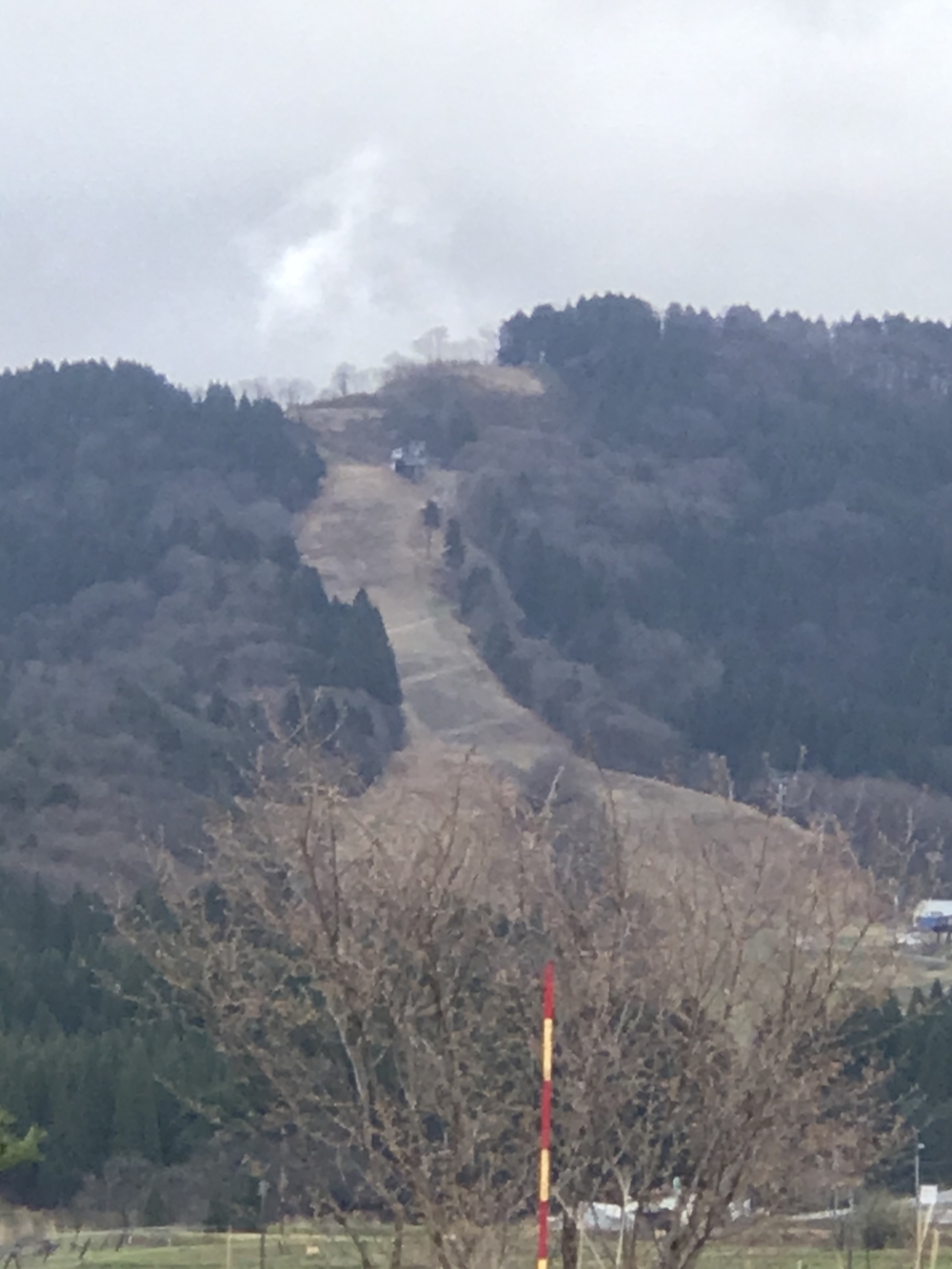 長岡市内から悠久山と長岡市営スキー場方面に坂道ジョグの写真3
