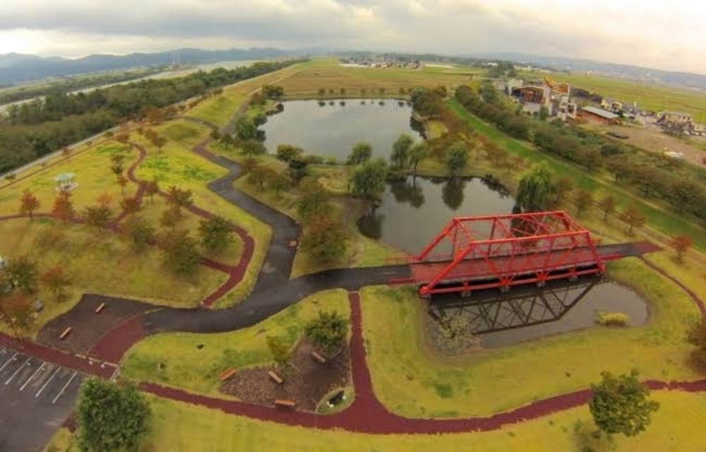 信濃川河川敷コース大回りの写真3