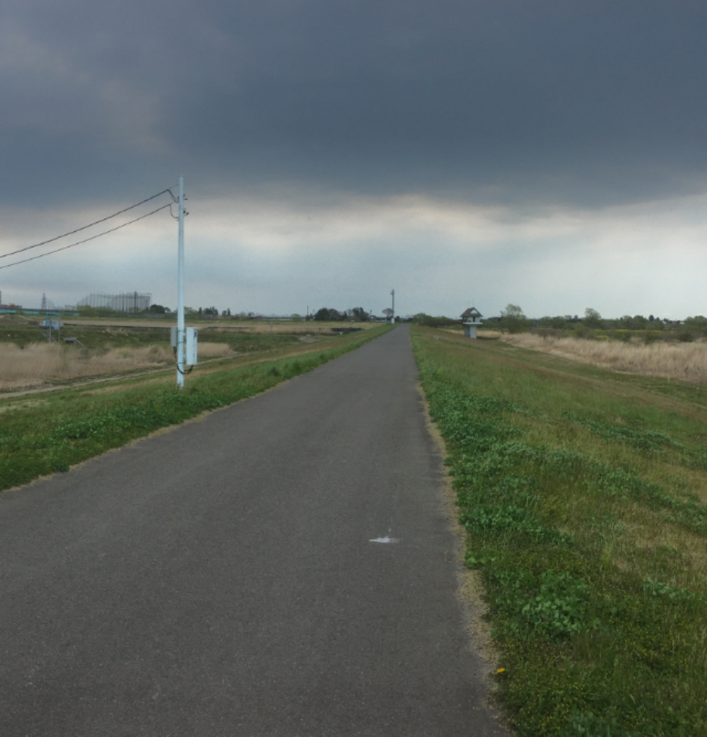 新型コロナウイルス感染防止対策　仙台・広瀬川・名取川で人がいない4.2kmの写真3