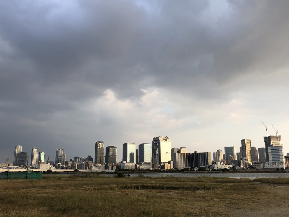 淀川河川敷 西中島地区から国道2号線、長柄橋往復10km！の写真3