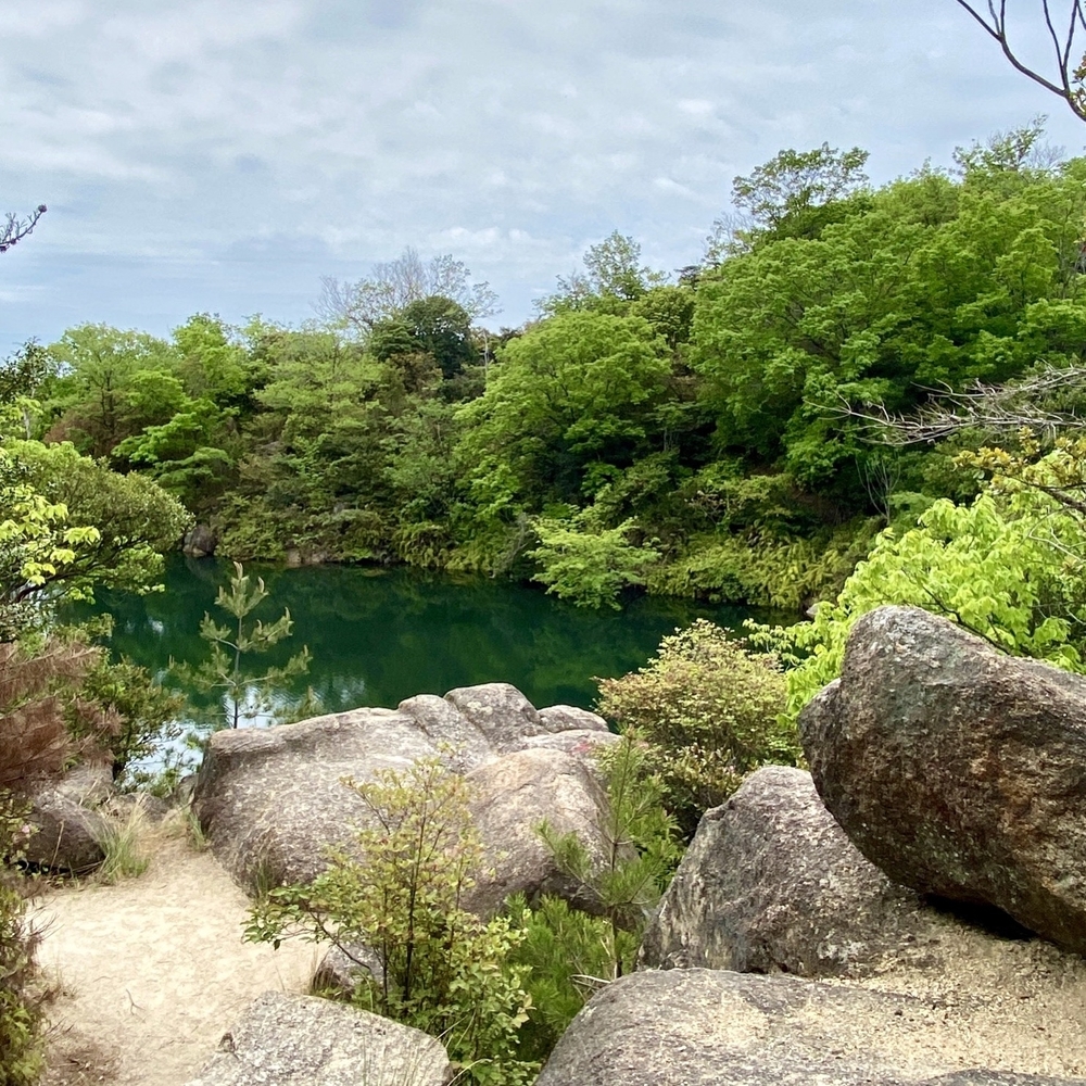 甲山森林公園や甲山〜北山公園でボルダリング発祥の地を巡るプチトレランの写真13