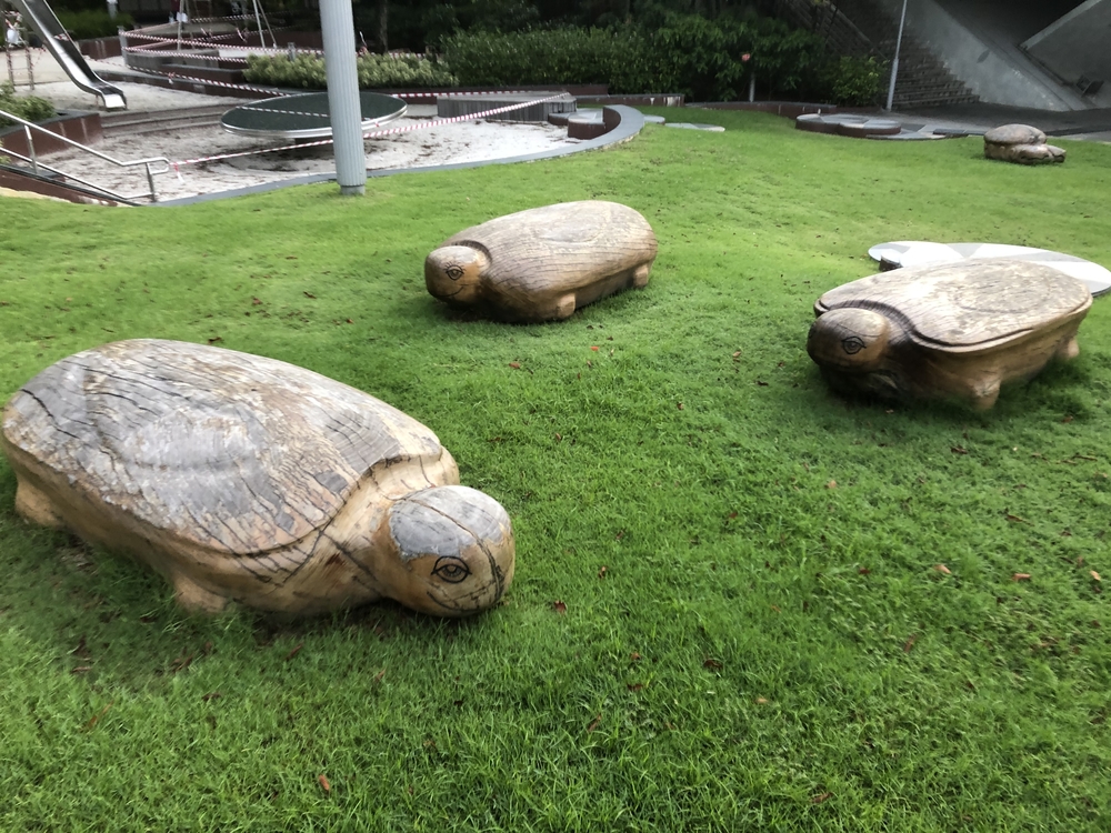 シンガポールお絵描きラン（４）マンモスの書き損じ？ゴリラ？の写真10