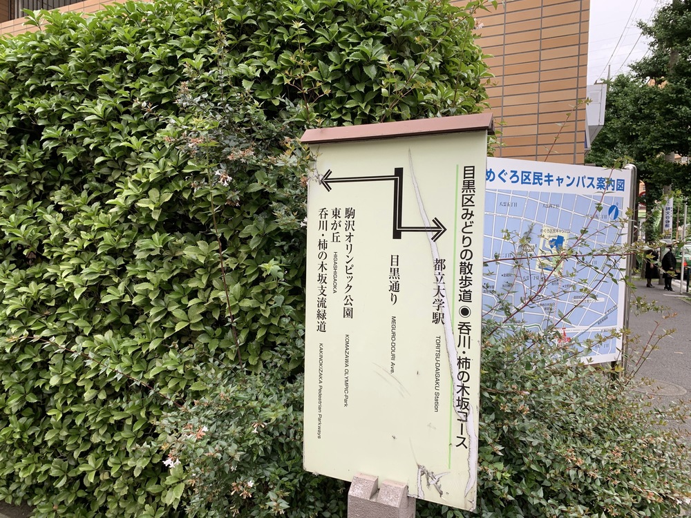 駒沢公園経由　呑川緑道〜柿の木坂支流緑道　周回Runの写真4