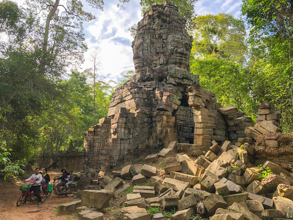 カンボジア / アンコール遺跡を走って巡礼の写真7