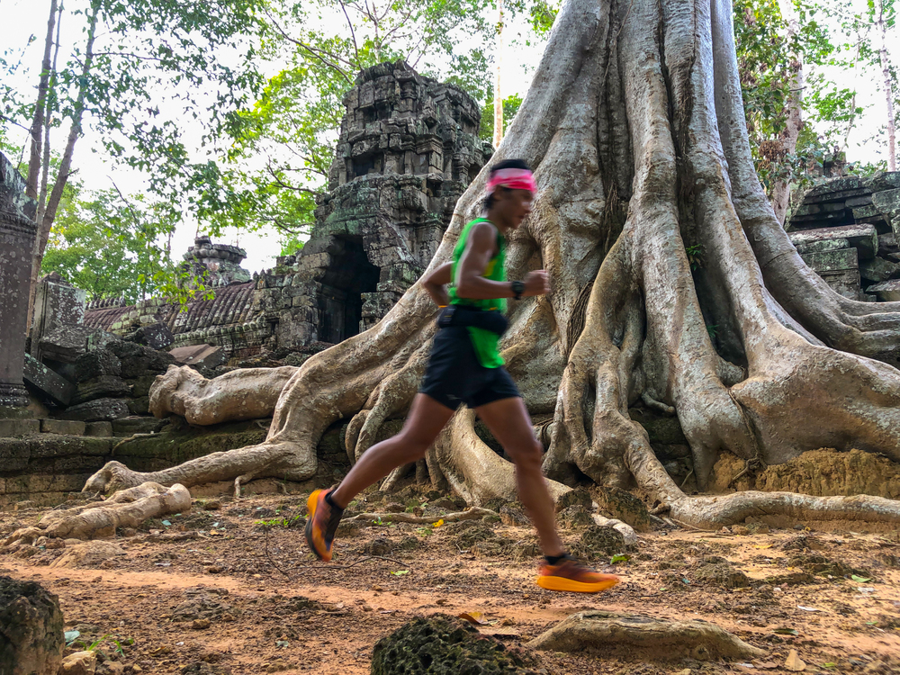 カンボジア / アンコール遺跡を走って巡礼の写真9
