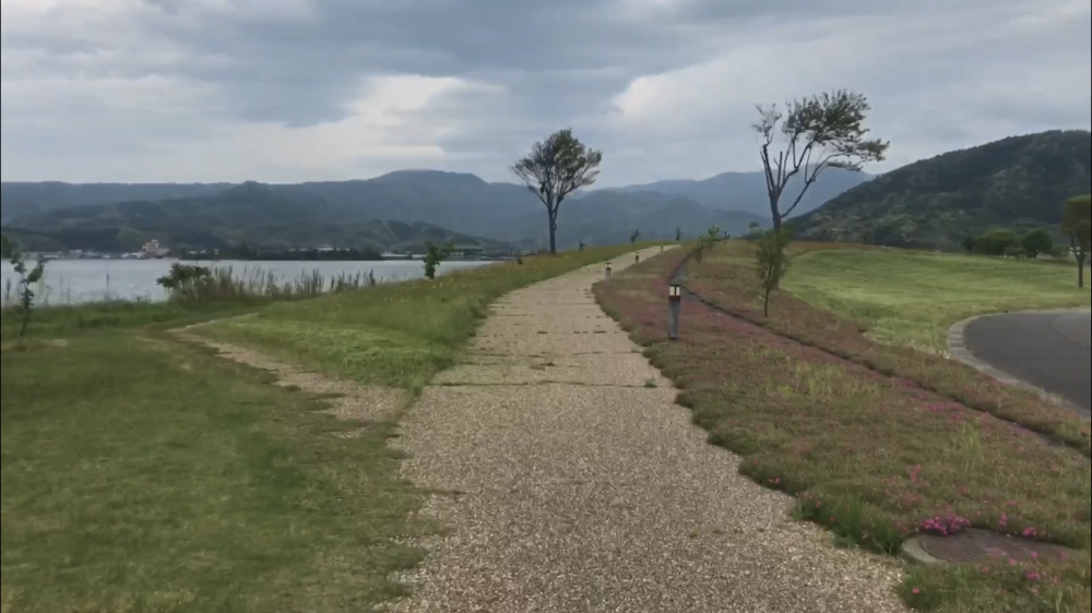 鳥取県 東郷池一周 快走路！の写真10