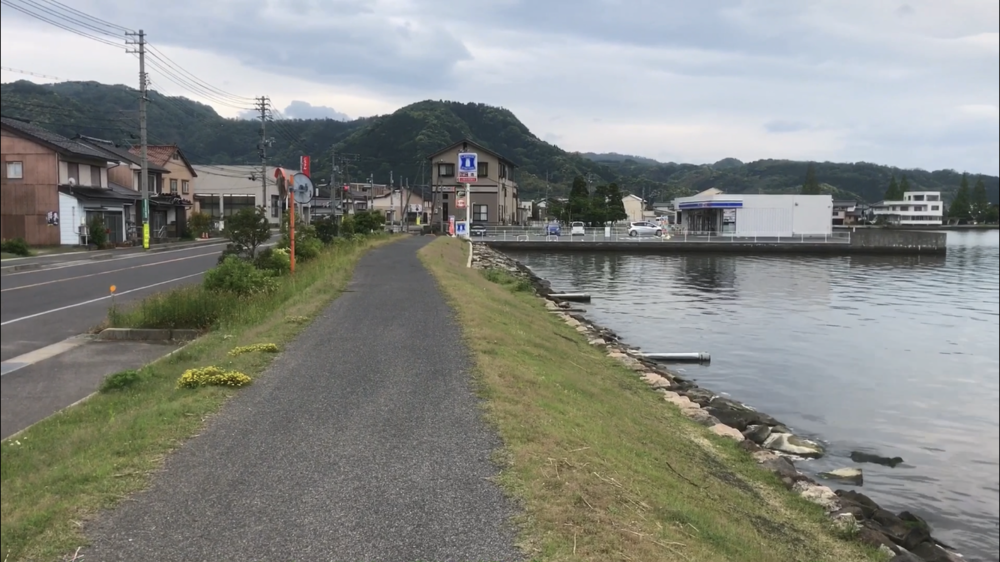 鳥取県 東郷池一周 快走路！の写真14
