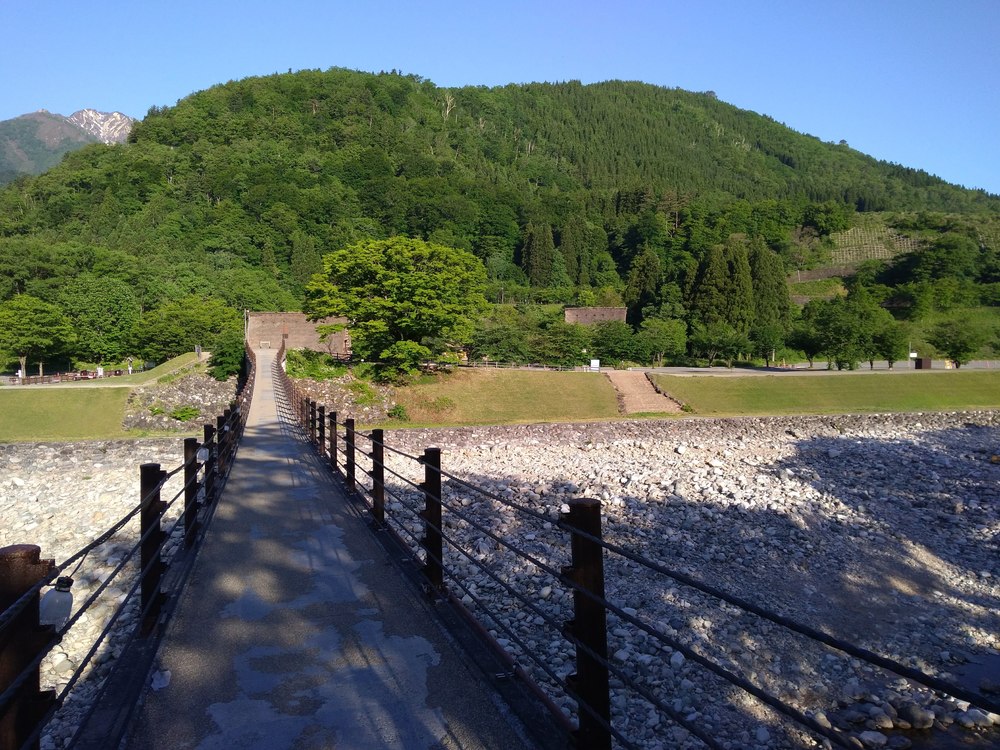 岐阜　白川郷　展望台ーであい橋の写真10