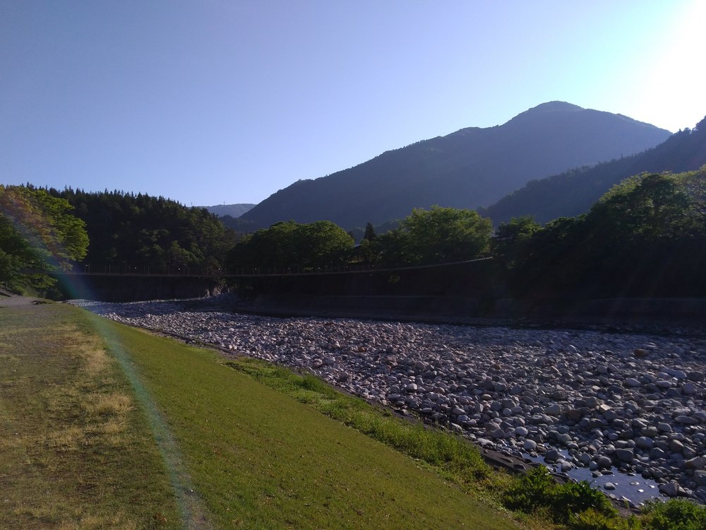 岐阜　白川郷　展望台ーであい橋の写真11