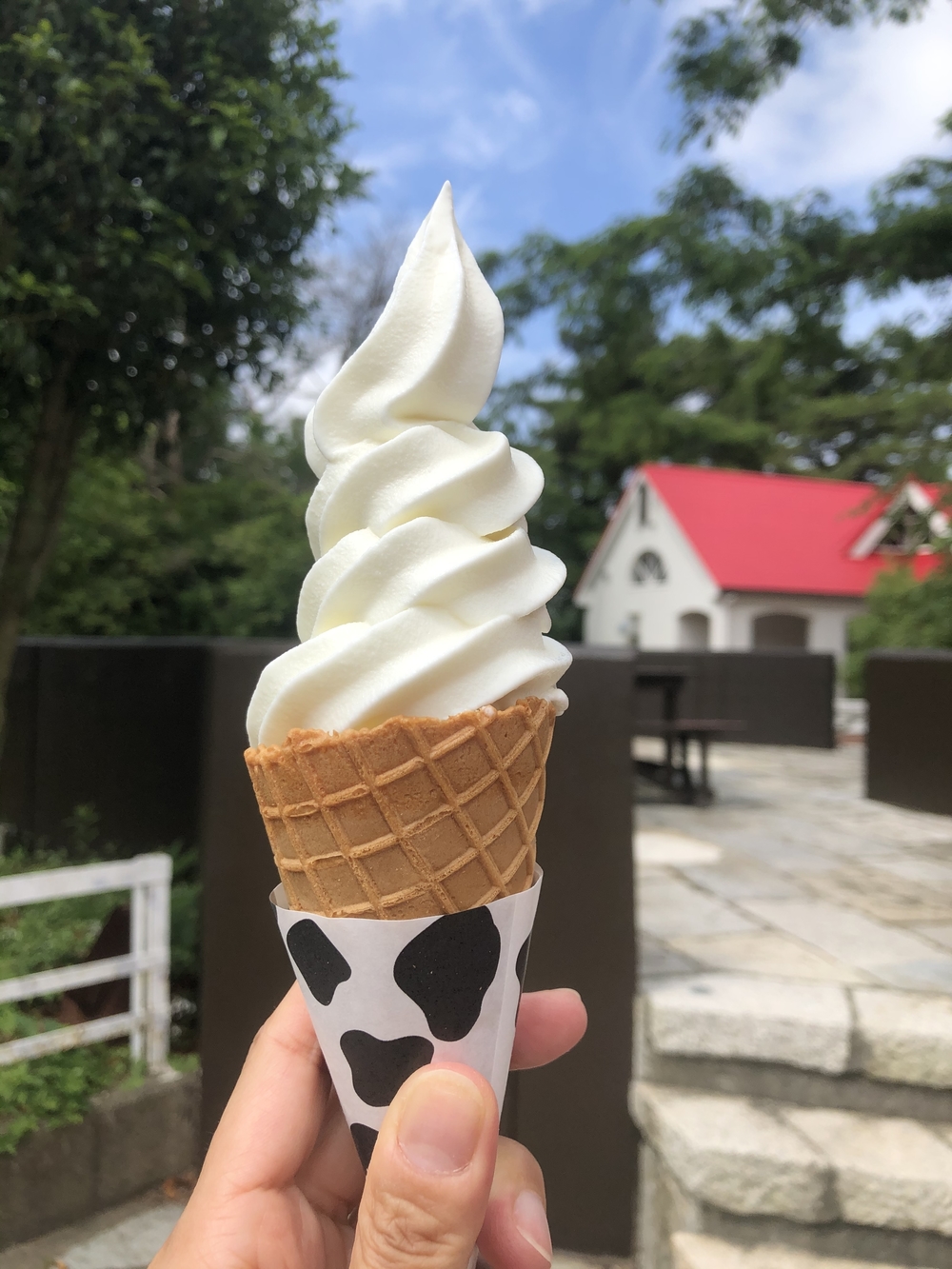 六甲摩耶山　六甲山牧場でソフトクリーム♪の写真8