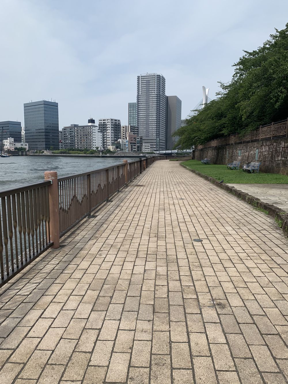 歌川広重と共にRUN 佃島の写真5