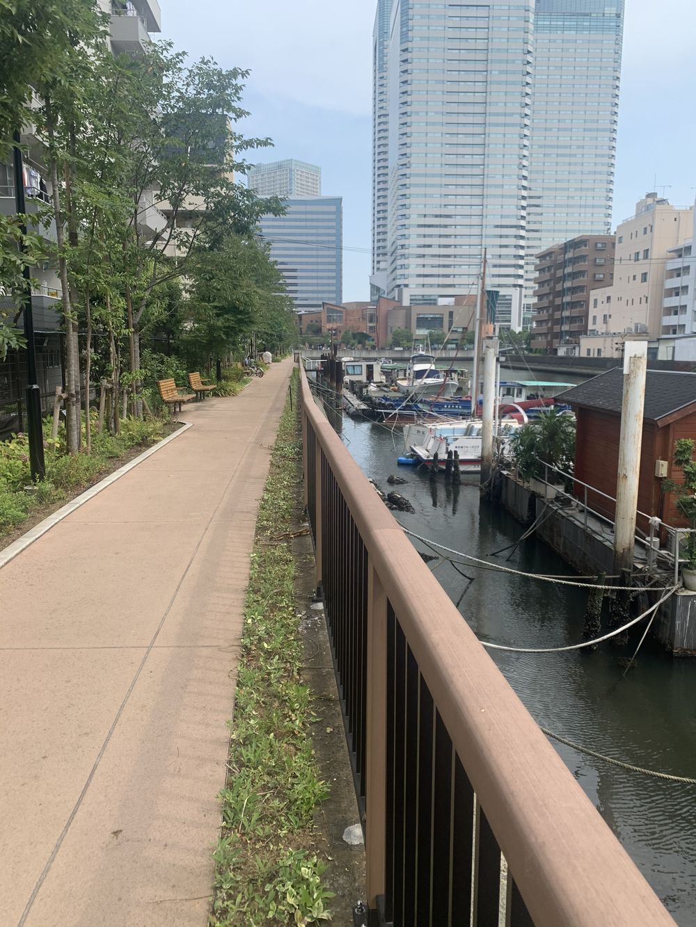 歌川広重と共にRUN 佃島の写真6