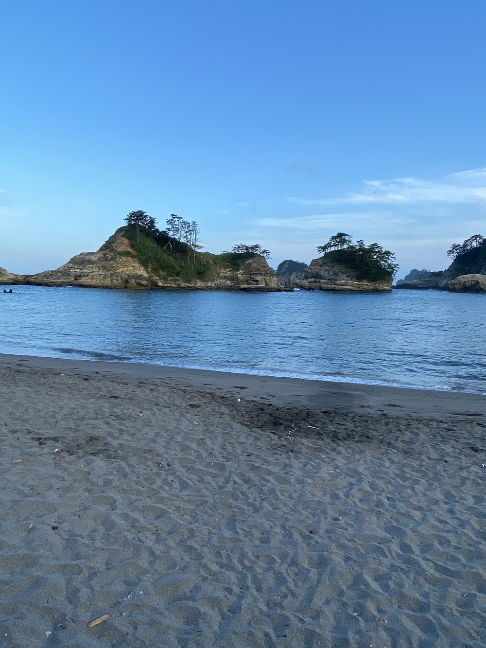 堂ヶ島を観ながらの写真3