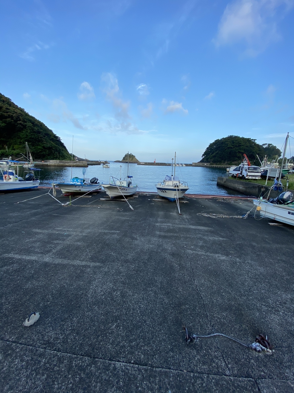 堂ヶ島を観ながらの写真5