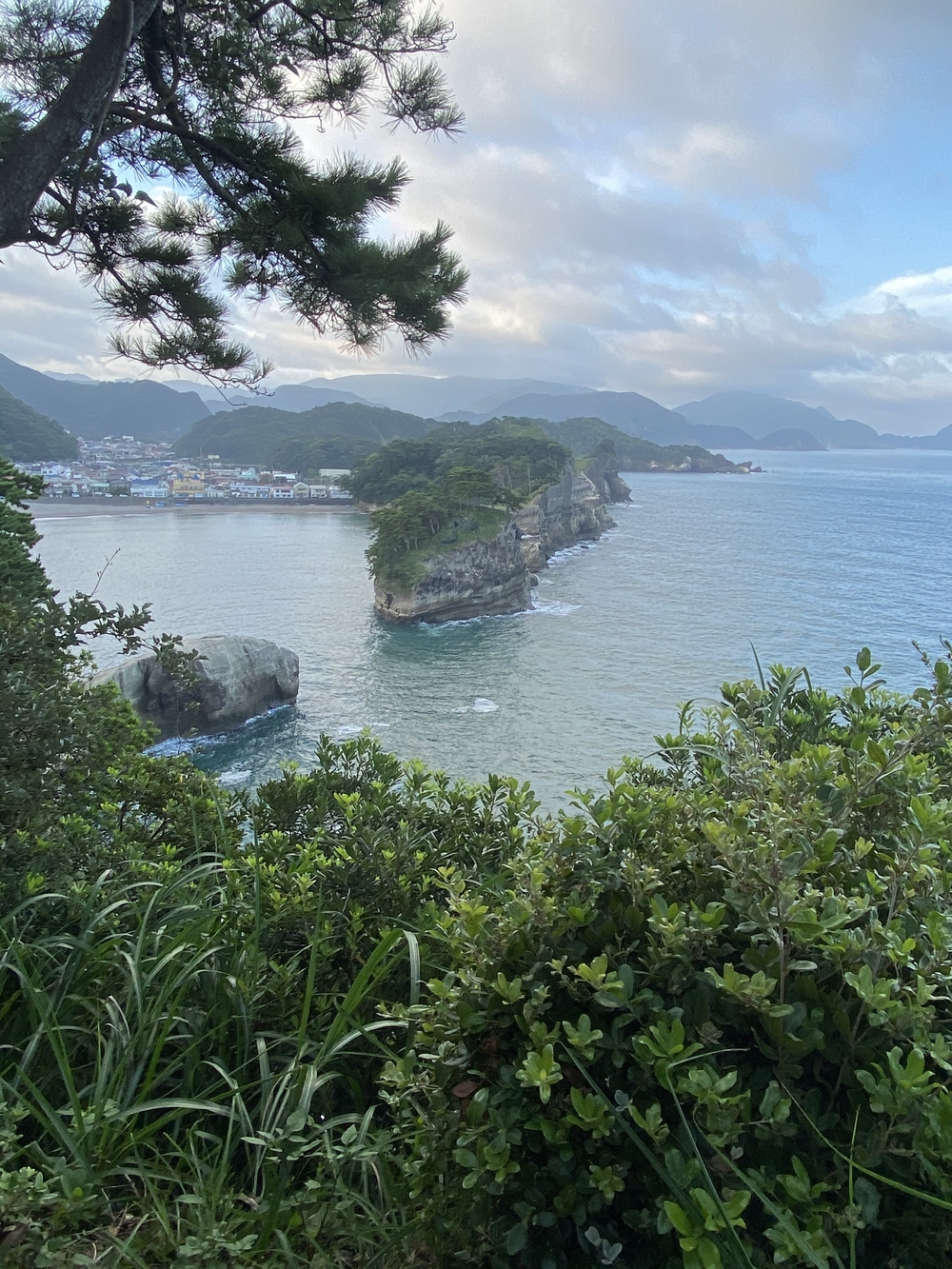 堂ヶ島を観ながらの写真6