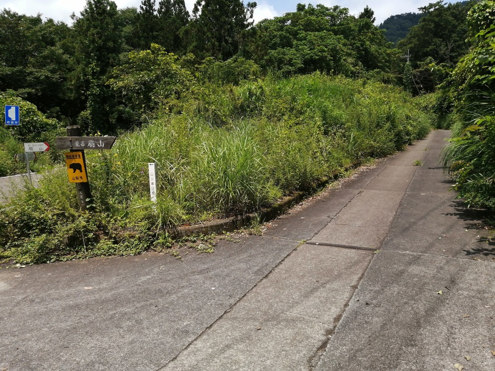 大月市・秀麗富嶽十二景の百蔵山〜扇山を程よく20kmトレランの写真5
