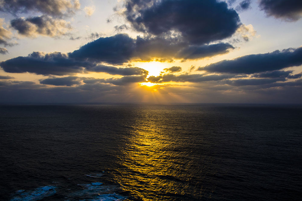 極上の夕日と出会える坂道トレーニングの写真3