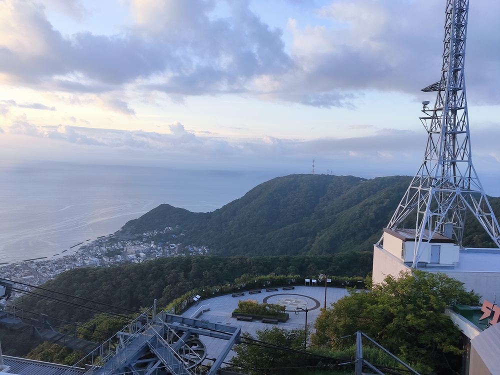 函館山登山ランの写真3