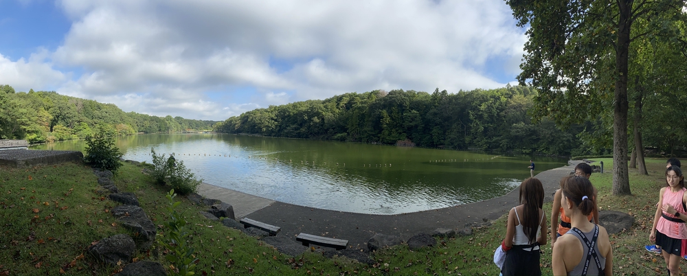 真岡市の井頭公園を走るの写真4