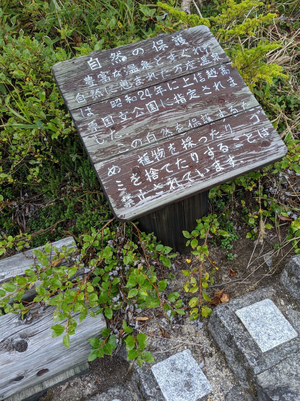 万座温泉、万プリ発着湯畑を周回の写真15