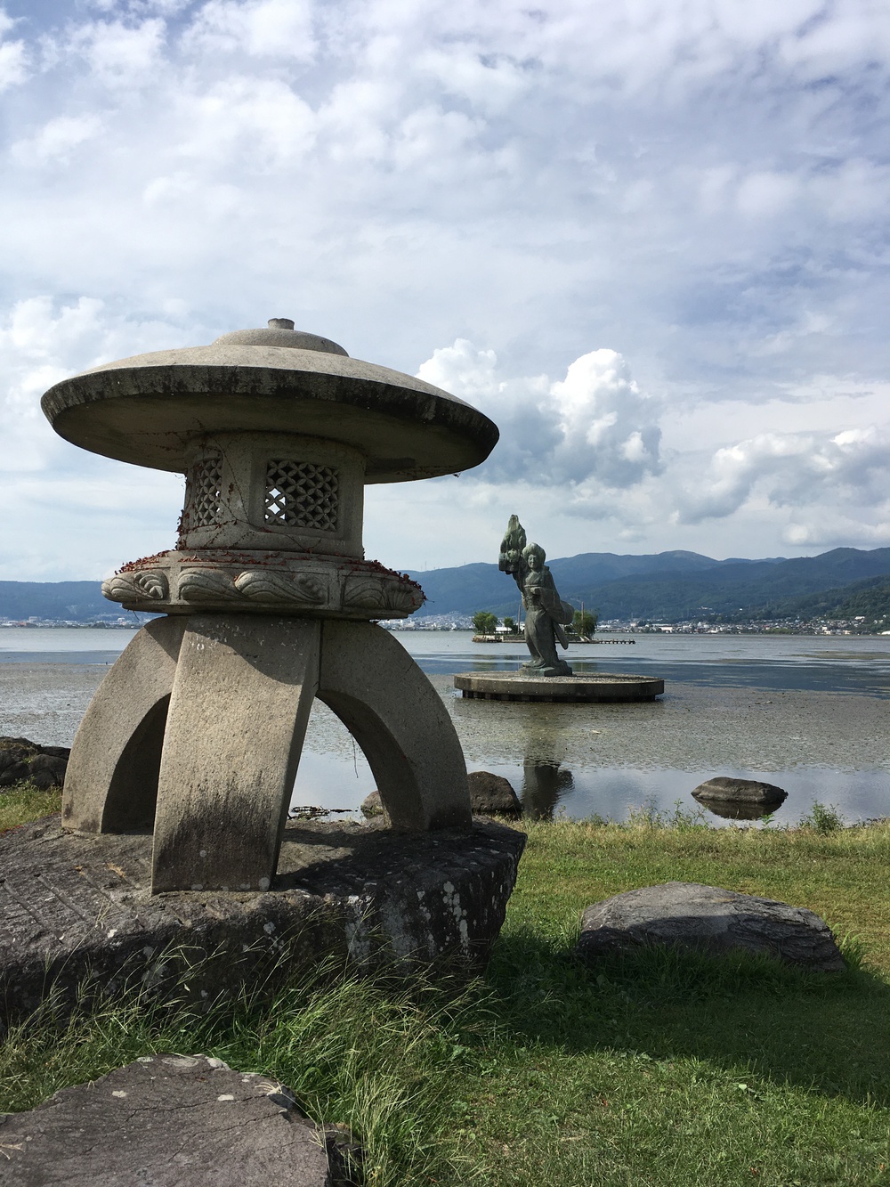 ランナーにやさしい諏訪湖を廻るランニングコースの写真4